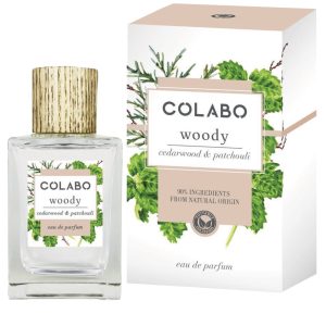 Colabo Woody Cedarwood & Patchouli  Unisex 100 ml קולבו אדפ 100 מ"ל