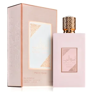 Lattafa Ameerat Al Arab Prive Rose Women EDP 100 ml Tester טסטר לטאפה אמיראת אל עראב פרייב רוז אדפ לאישה 100 מ"ל
