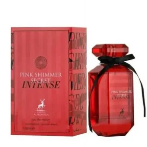 Maison Alhambra Pink Shimmer Secret Intense EDP 100 ml מייסון אלהמברה בושם לאישה פינק שימר סיקרט אינטנס אדפ לאישה 100 מ"ל