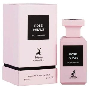 Maison Alhambra Rose Petals For Her EDP 80 ml בושם לאישה מאיסון אלהמברה רוז פטאלס אדפ 80 מל