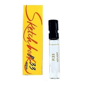 Xerjoff Sketchbook P.33 Perfume 2ML Vial דוגמית  קסרג'וף סקאץ' בוק עמוד 33 אדפ יוניסקס 2 מ"ל